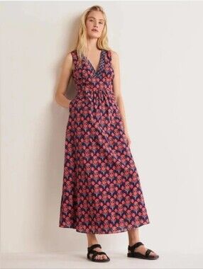 ciella lace maxi dress Montsand BLUE SMOCKED LACE MAXI DRESS
